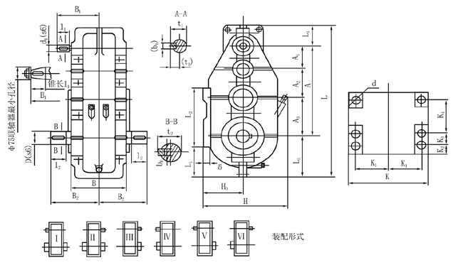 ZSC減速機(jī)裝配圖